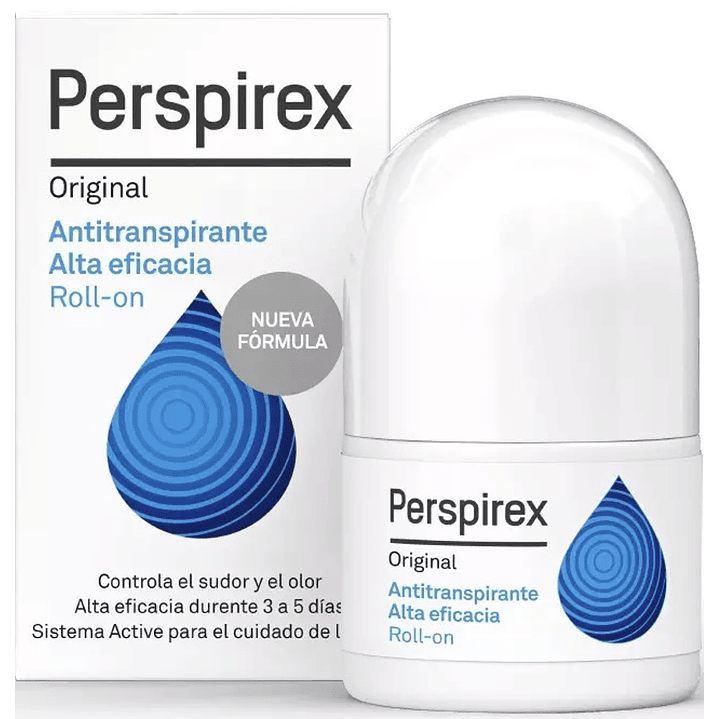 Perspirex Original Roll-on Controla Sudor Olor 20ml Pack X3 6