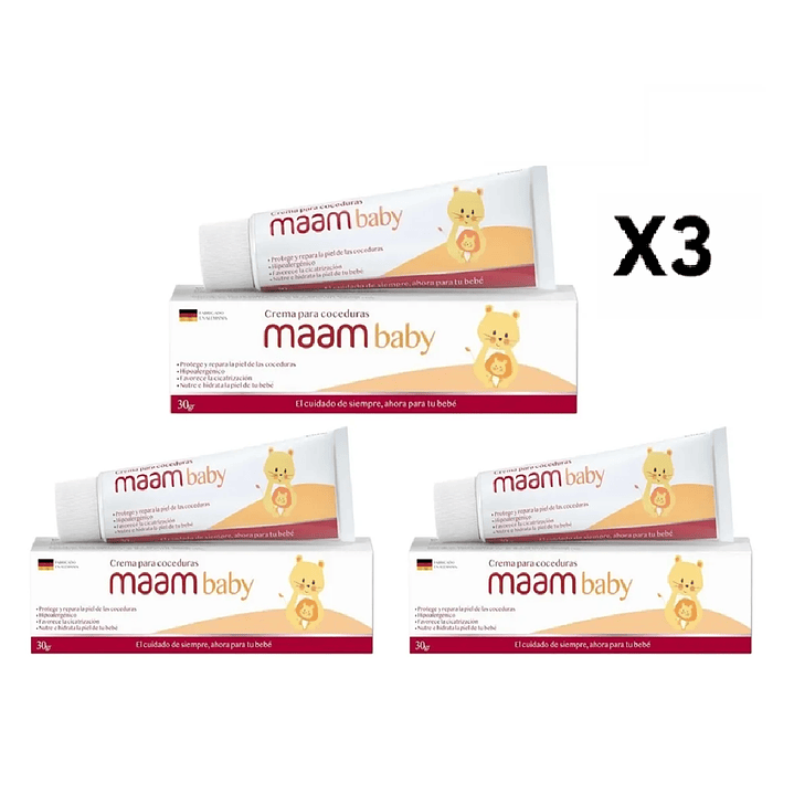 Maam Baby Crema Coceduras 30g Pack x3 1