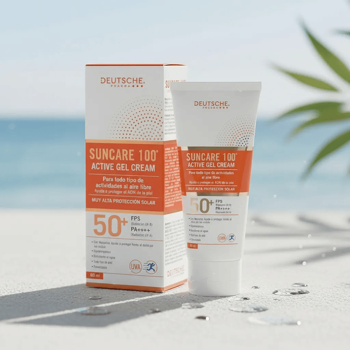 Protector Solar Suncare 100 Active Gel 60ml 6