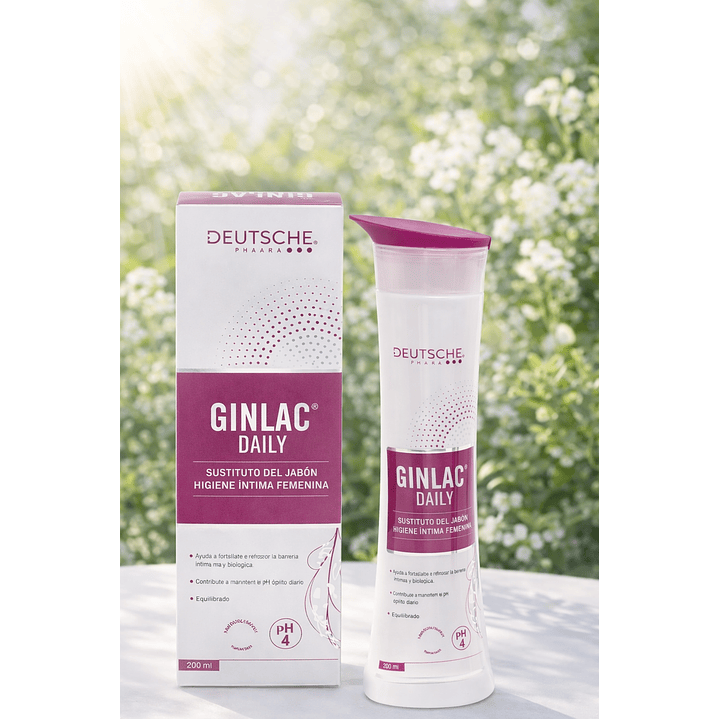 Jabón De Higiene Íntima Femenina | Ginlac | 200ml 5