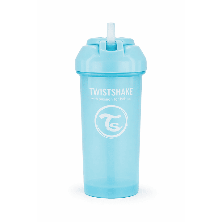 Twistshake Vaso Con Bombilla Straw Cup 360ml Azul 1