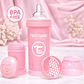  Twistshake Mamadera Anticólicos  260ml Rosa Pastel | Biberón  - Miniatura 5