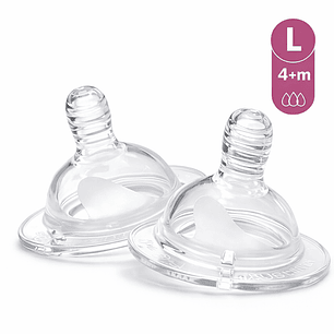  Twistshake Tetinas Anti-cólico Talla L +4m Set 2 Und