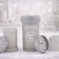 Twistshake  Mamadera Anticólicos 6oz Gris Pastel | Biberón - Miniatura 3