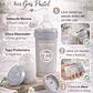  Twistshake  Mamadera Anticólicos 6oz Gris Pastel | Biberón - Miniatura 5