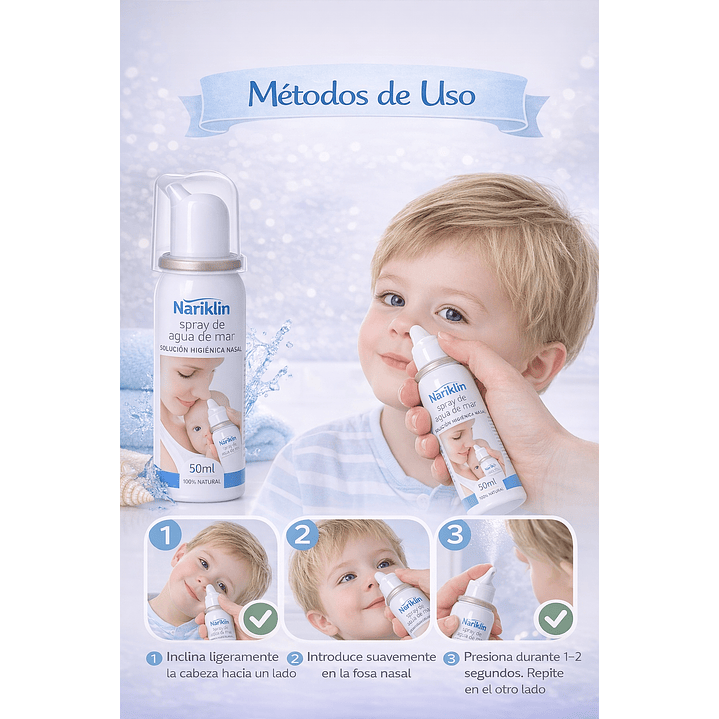 Nariklin Spray Agua De Mar 50ml 7