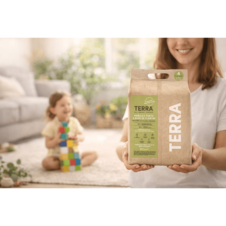 Pañales Terra Pants Biodegradables Talla G X16 4