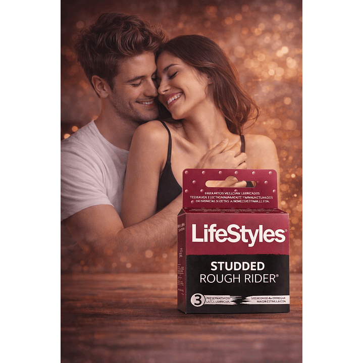 Preservativos Lifestyles Rough Rider x3 Pack x2 6