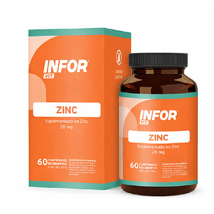 Infor Vit Zinc Comp 60 Comprimidos