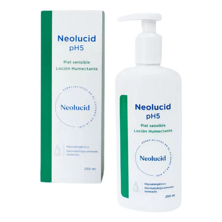 Neolucid Loción Humectante Hipoalergénica Ph5 250ml Pack x3 2