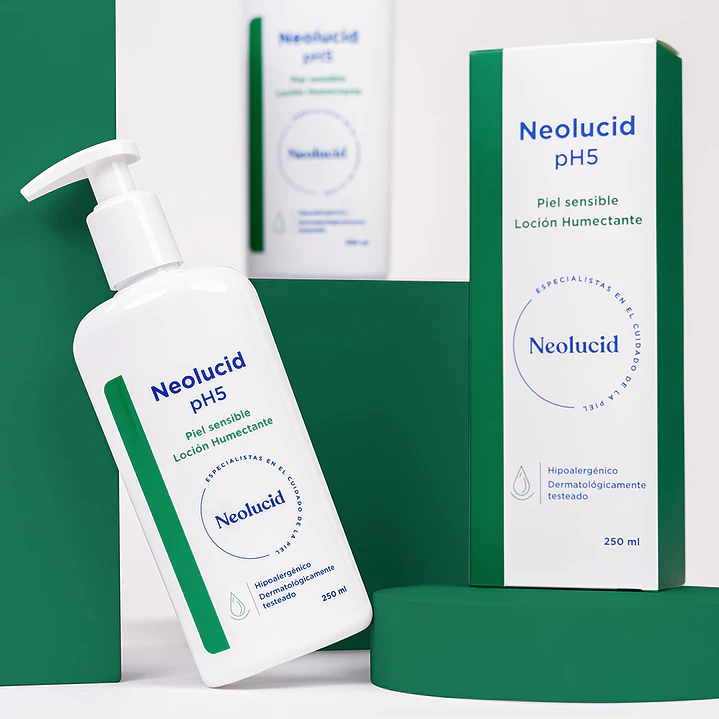 Neolucid Loción Humectante Hipoalergénica Ph5 250ml Pack x3 4