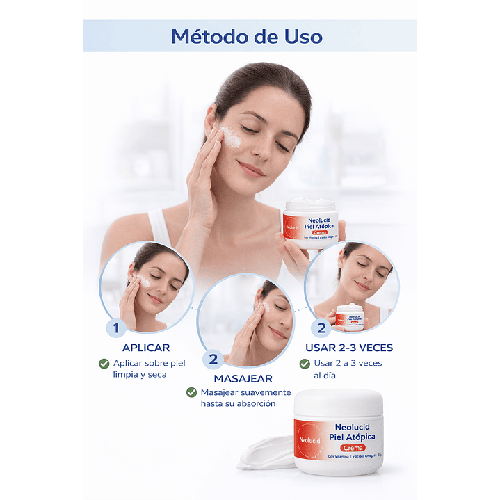  Neolucid Piel Atópica Crema Hipoalergénica 50g 4
