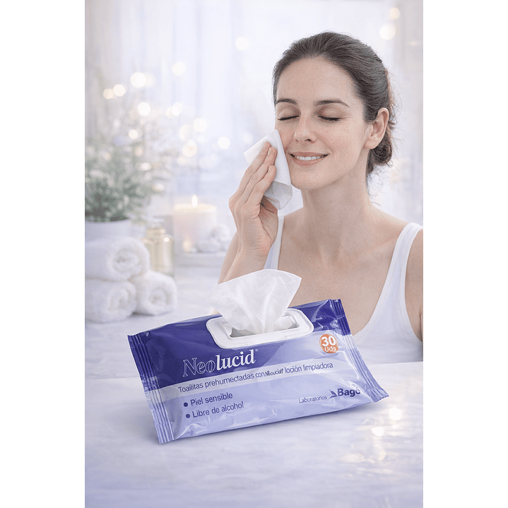 Neolucid Toallas Prehumectadas  Loción Limpiadora Caja X24 4
