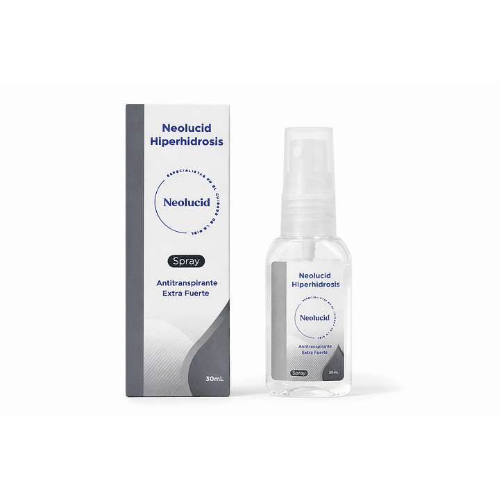 Neolucid Hiperhidrosis Spray Fuerte Antitranspirante 30 Ml 2