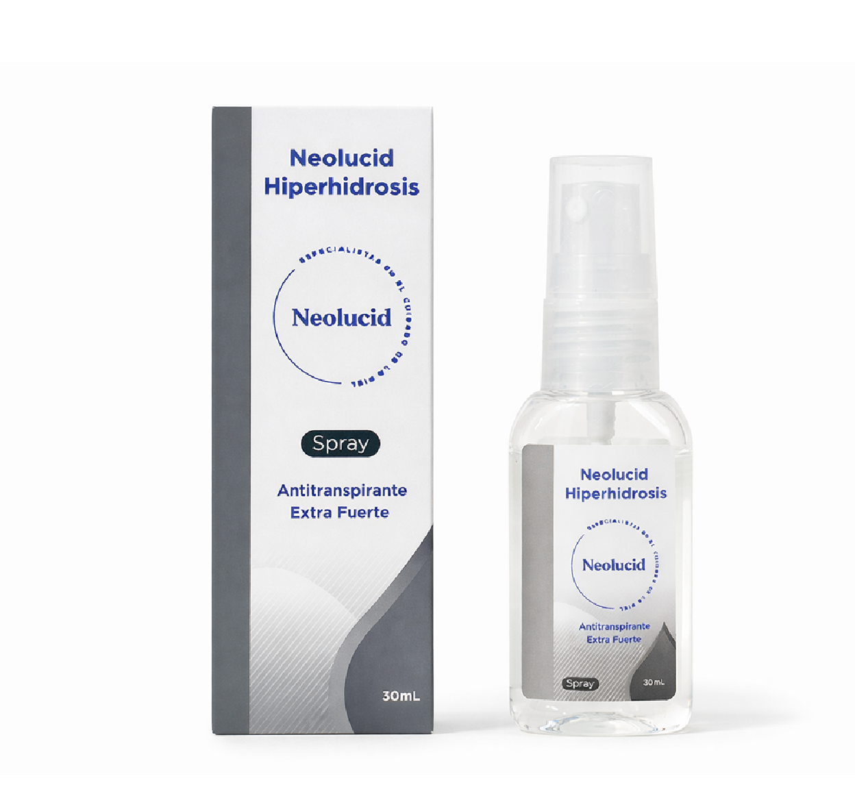 Neolucid Hiperhidrosis Spray Fuerte Antitranspirante 30ml