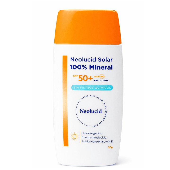 Neolucid Solar 100% Mineral Protector Solar 50 Fps 50g 1
