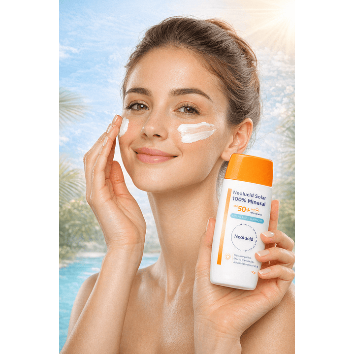 Neolucid Solar 100% Mineral Protector Solar 50 Fps 50g 6