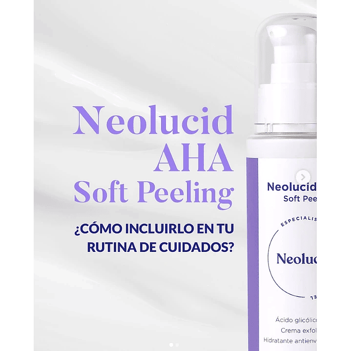 Neolucid Aha Sof Peeling Acido Glicolico 8% Exfoliante 50g 6