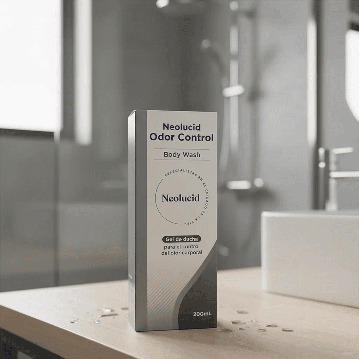Neolucid Odor Control Gel Ducha Control Olor Corporal 200ml  6