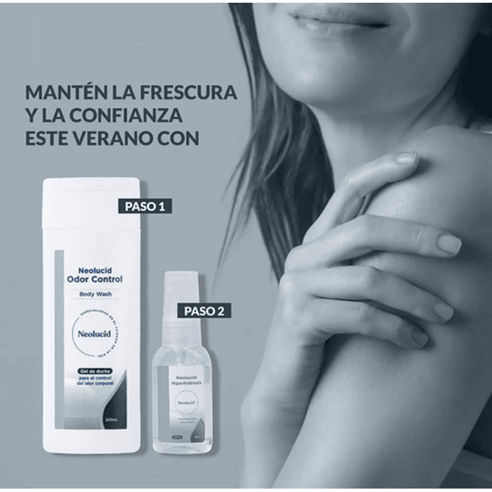 Neolucid Odor Control Gel Ducha Control Olor Corporal 200ml Pack x3 5