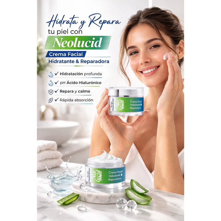 Neolucid Ultra Hr Crema Facial Acido Hialurónico 50gr 4