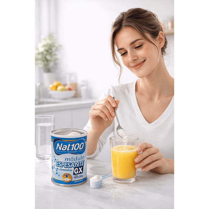 Nat 100 Módulo Espesante De Alimentos Gx 250g Pack x5 10