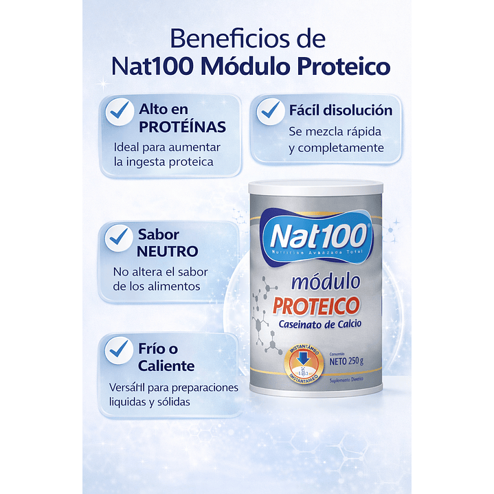 Nat 100 Modulo Proteico 250g 5