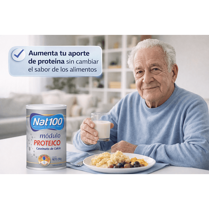 Nat 100 Modulo Proteico 250g Pack x5 7