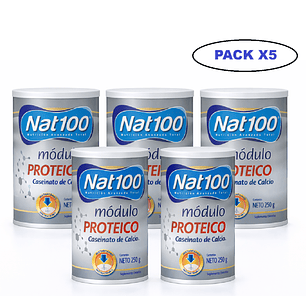 Nat 100 Modulo Proteico 250g Pack x5