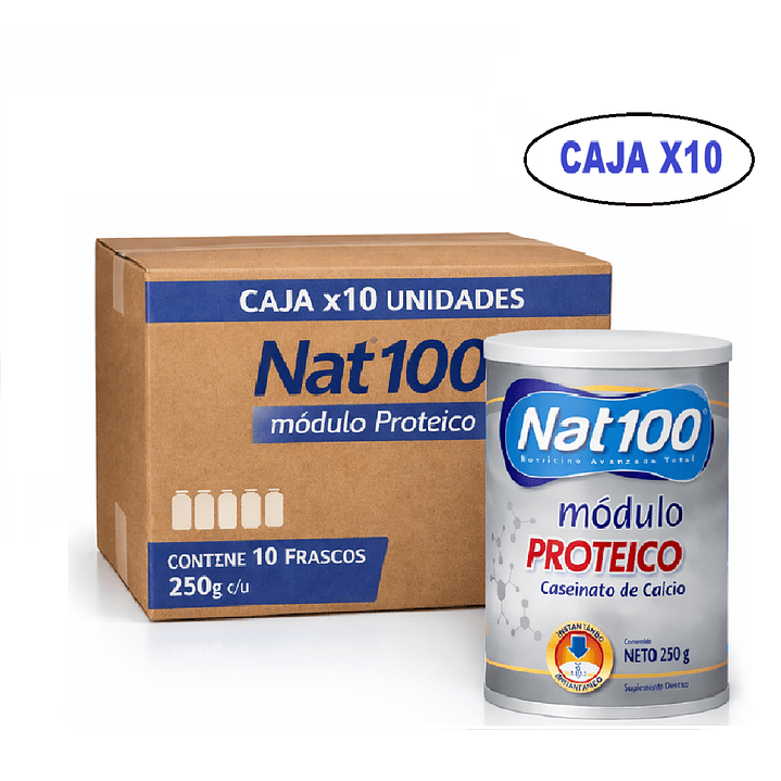 Nat 100 Modulo Proteico 250g Caja x10 1