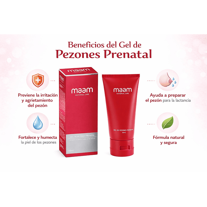 Maam Gel Pezones 60ml Hidratante Lactancia 6