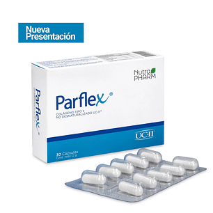 Parflex Colágeno Hidrolizado Nutrapharm 30 Cápsulas | Salud Articular