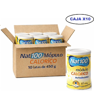 Nat 100 Modulo Calórico - 450 Gr CAJA X10