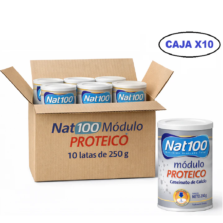 Nat 100 Modulo Proteico 250g Caja x10 1