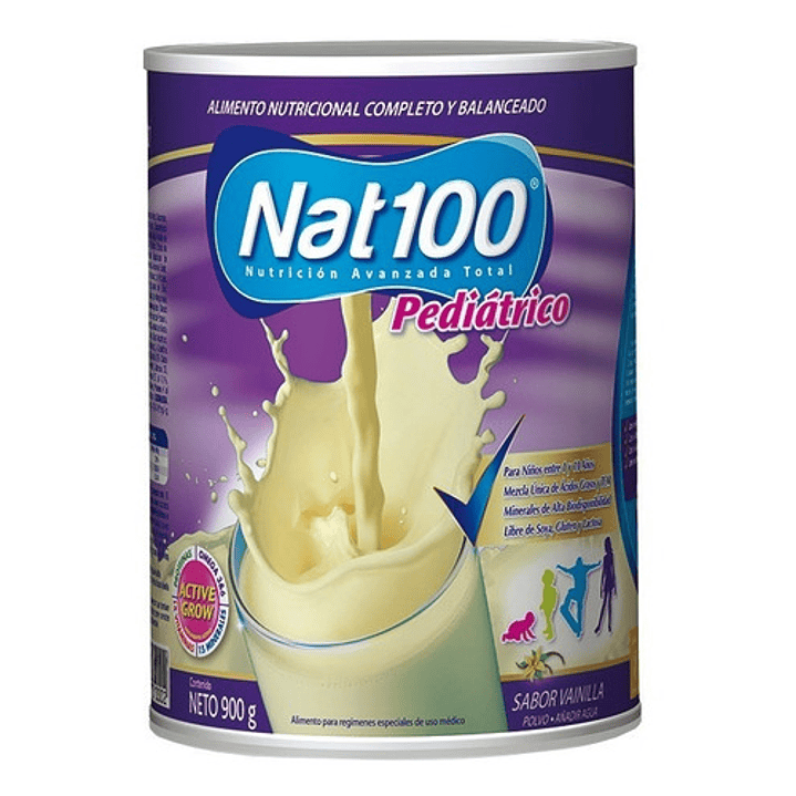 Nat100 Pediátrico | Suplemento Nutricional Infantil 900g Pack x4 3