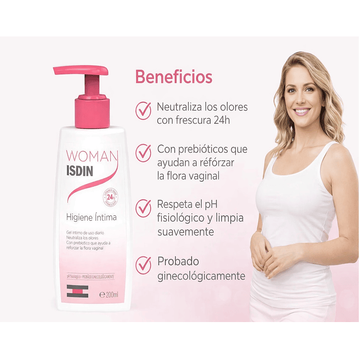 Isdin Woman Higiene Intima 200ml 2