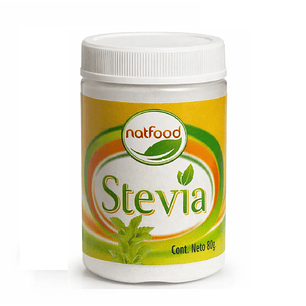 Stevia Endulzante Natural En Polvo Natfood 80g
