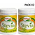 Stevia Endulzante Natural En Polvo Natfood 80g Pack X2 