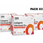 Cólageno + Citrato de Magnesio + Vitamina C + Vitamina D3 Sabor Durazno Caja x30 Sobres Pack x3 - Miniatura 1
