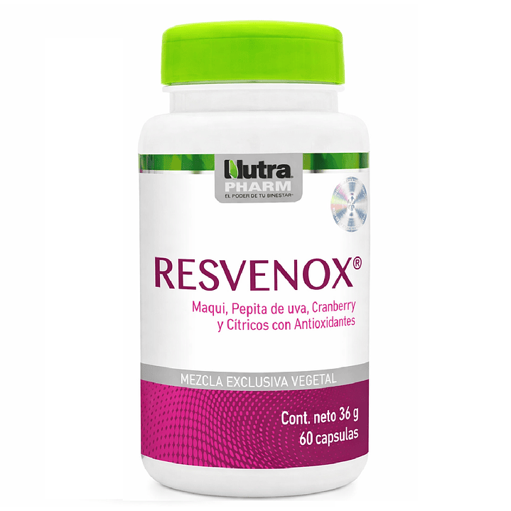Resvenox Antioxidante 60 Cápsulas 1