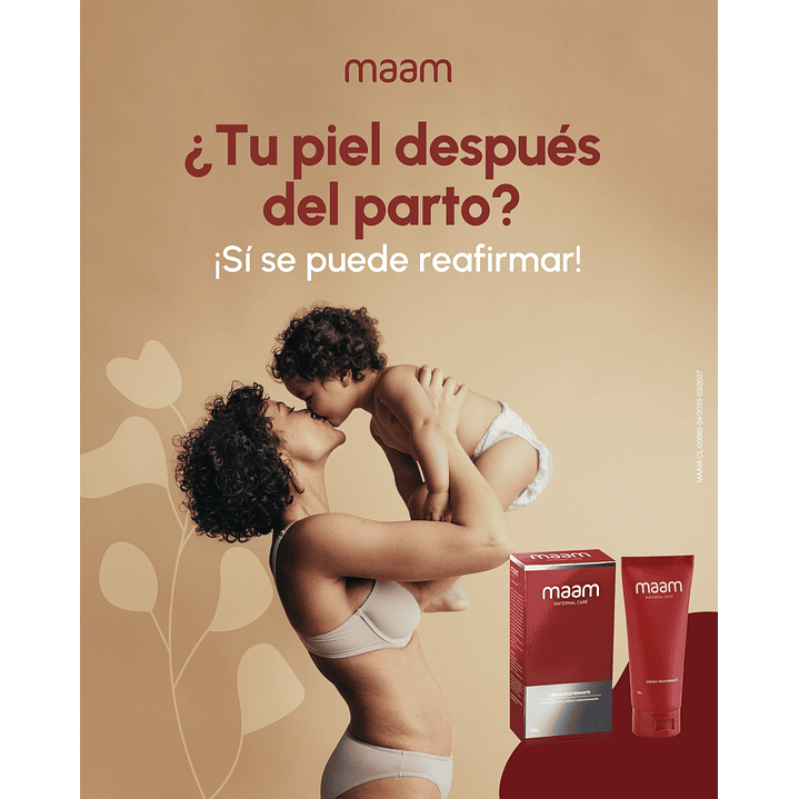 Kit Completo Maam 5 Productos Reafirmante Antiestrias Embarazo 12