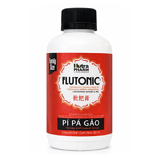Flutonic Pí Pa Gao 300 Ml - Nutrapharm Sin Sabor