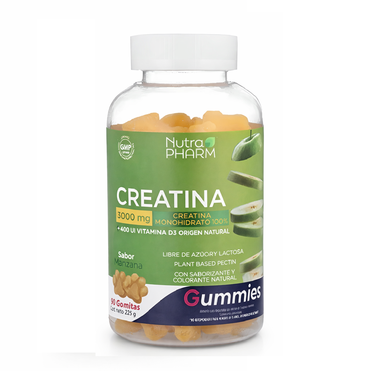 Creatina Gummies 90 gomitas - Nutrapharm