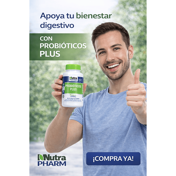 Probióticos Plus Nutrapharm X30 Capsulas 4