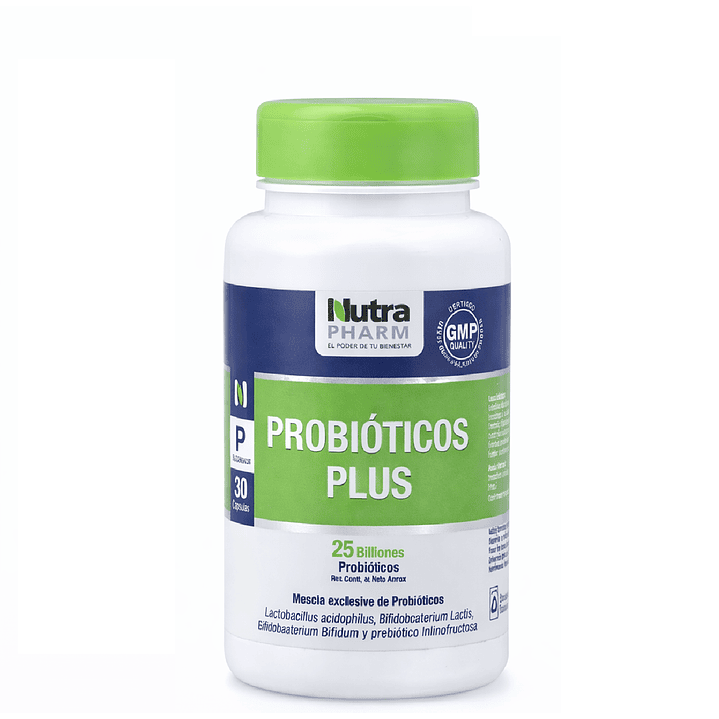 Probióticos Plus Nutrapharm X30 Capsulas 1
