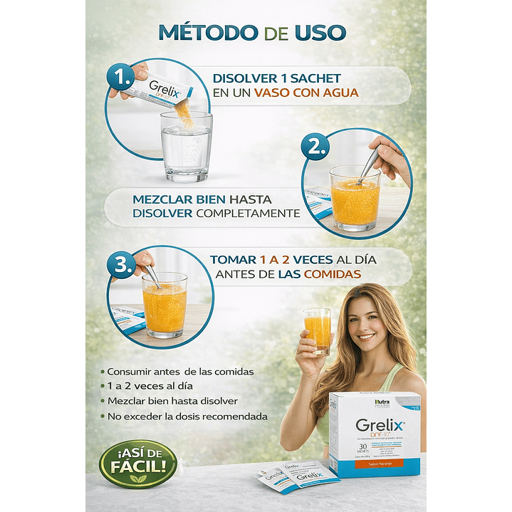 Grelix Dfn-10 Control Del Apetito Caja X30 Sachets 5