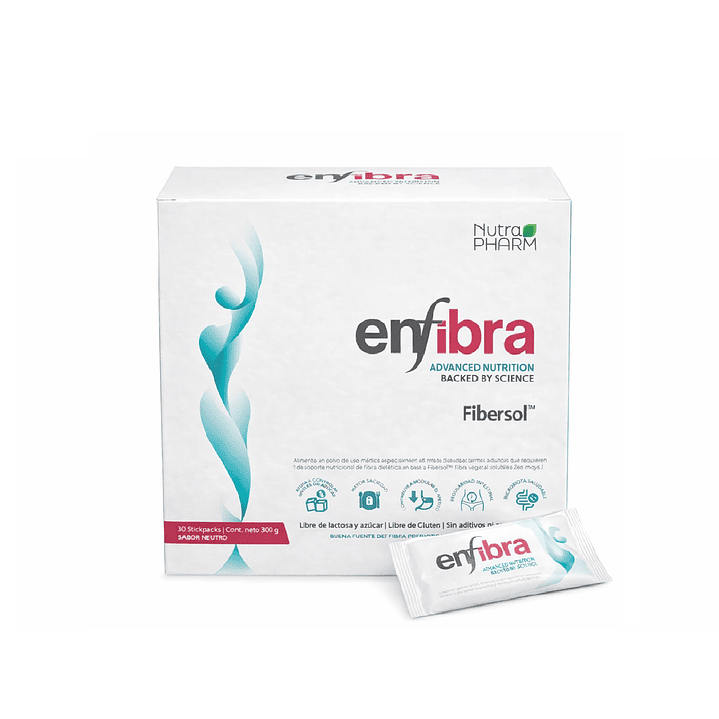 Enfibra Nutrapharm – Fibra soluble 30 sachets 1
