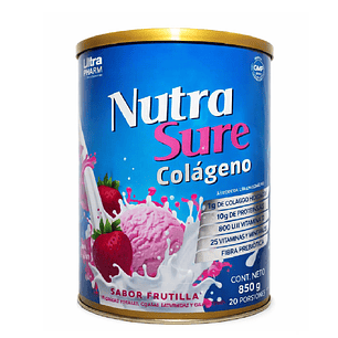 Nutrasure Colageno Sabor Frutilla Suplemento 850g
