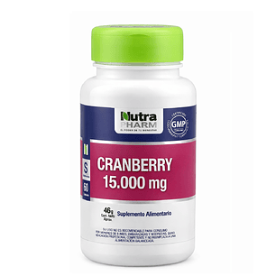 Nutra Pharm Cranberry 15.000mg Y Vitamina C 60 Cap Sin Sabor