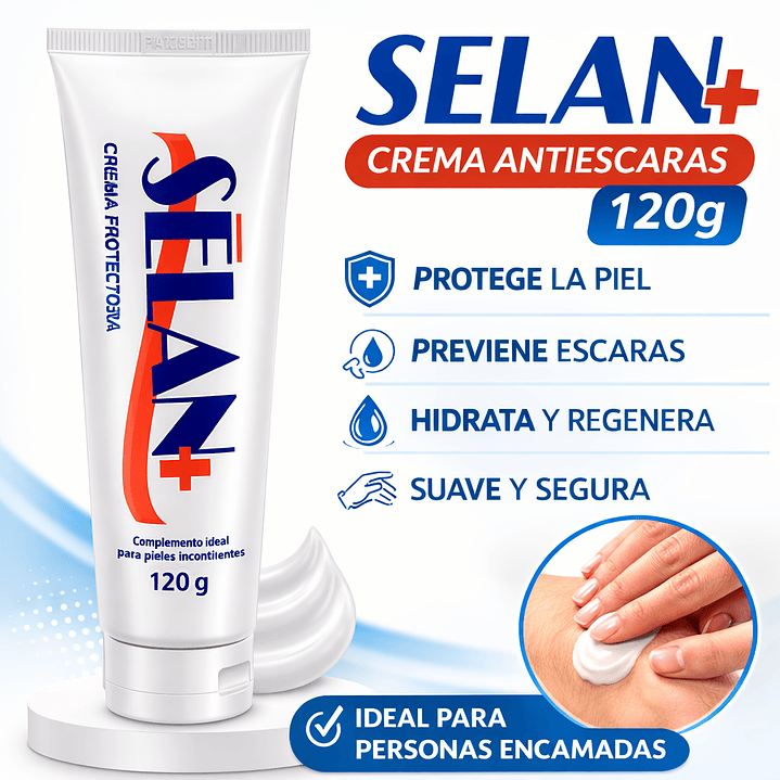 Selan Crema Antiescaras 120g Protección de la Piel 4